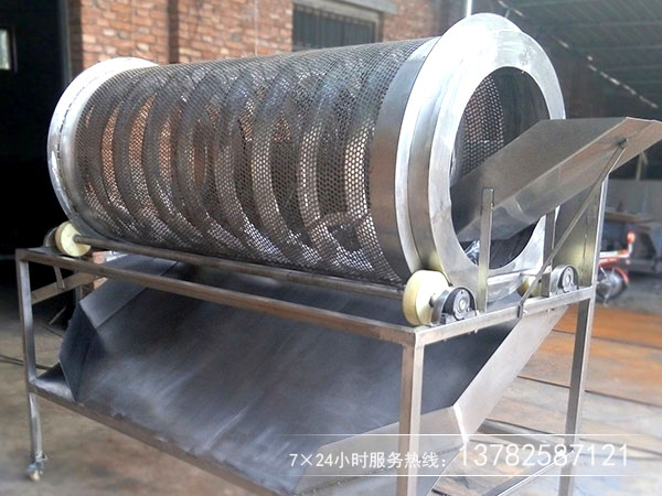 滾筒篩篩網(wǎng)生銹了怎么辦？怎么防銹和除銹呢？